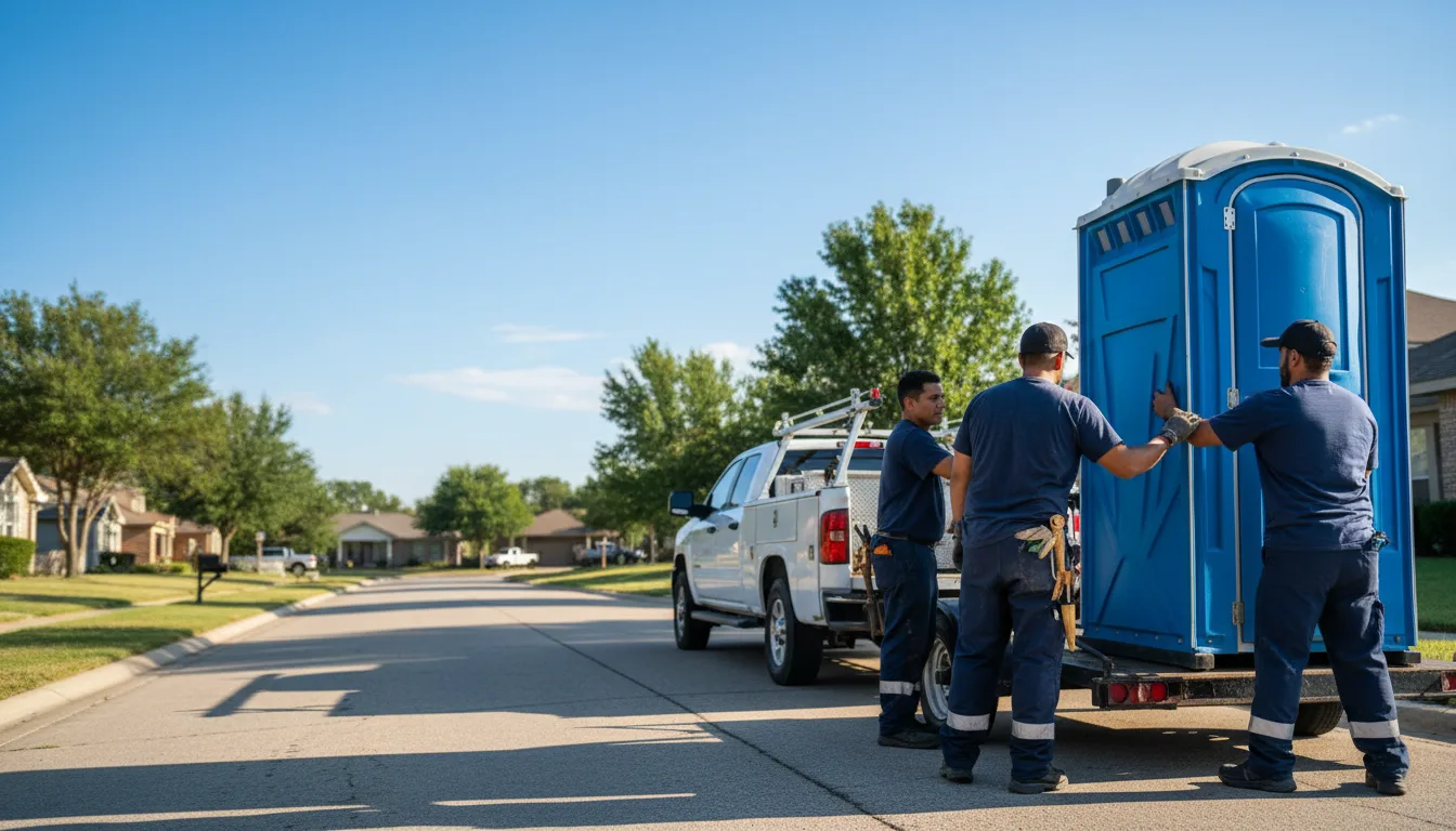 Portable Toilet Rental in Mount Calm, TX near me